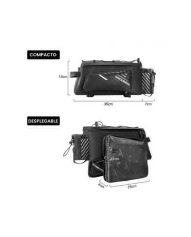 ALFORJA/BOLSO PARA PARRILLA A9-BK ROCKBROS