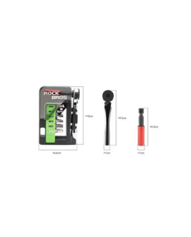 KIT DE HERRAMIENTAS RATCHET K433401 ROCKBROS