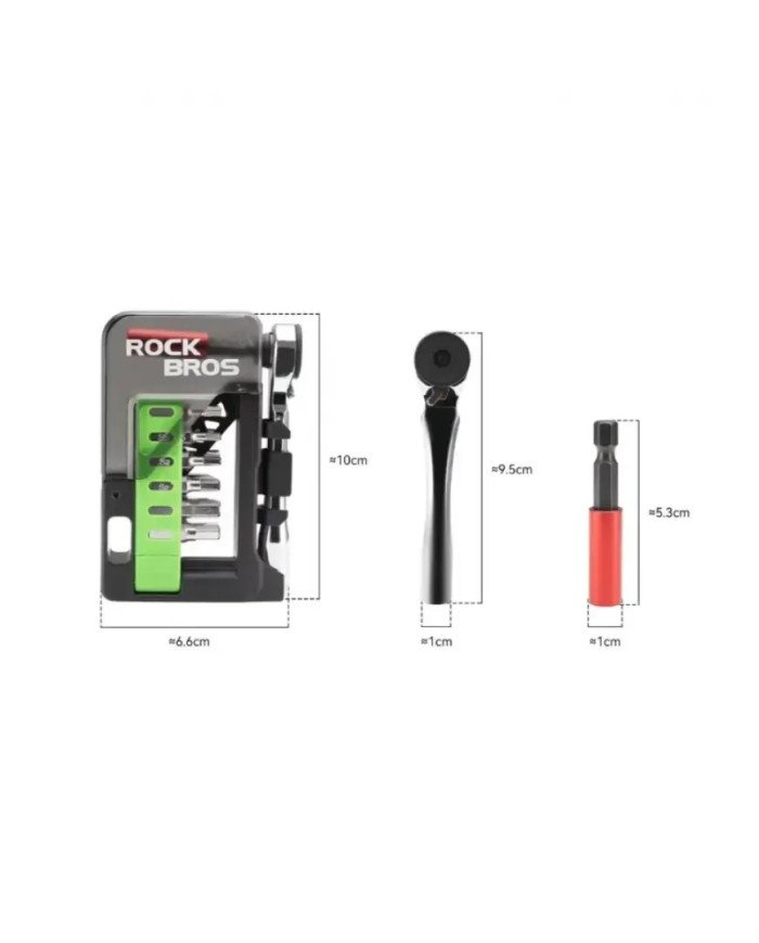 KIT DE HERRAMIENTAS RATCHET K433401 ROCKBROS