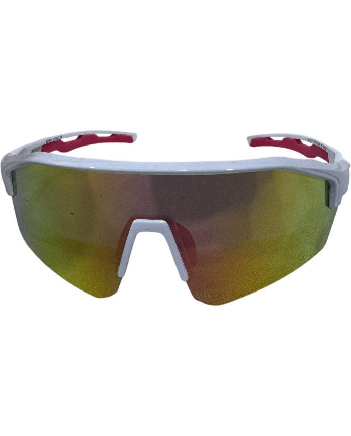 LENTES DE CICLISMO  POLARIZADO ROSA ATOM COLOR BLANCO C/  ROSA MODELO XQ640