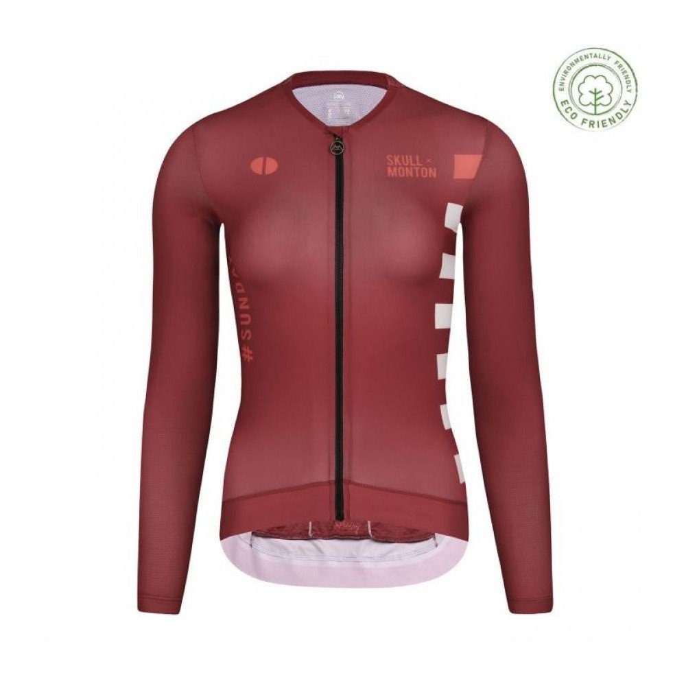 JERSEY LS MONTON WOMEN 2022 SUNDAY RED PURPLE 122112012 S