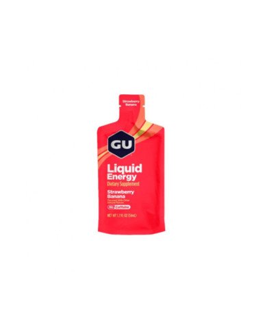 GEL ENERGIZANTE LIQUIDO FRESA PLATANO GU
