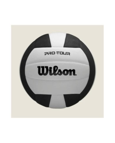 PELOTA P/VOLEY WILSON PRO TOUR VB NEW BLACK/WHITE OF (#5)