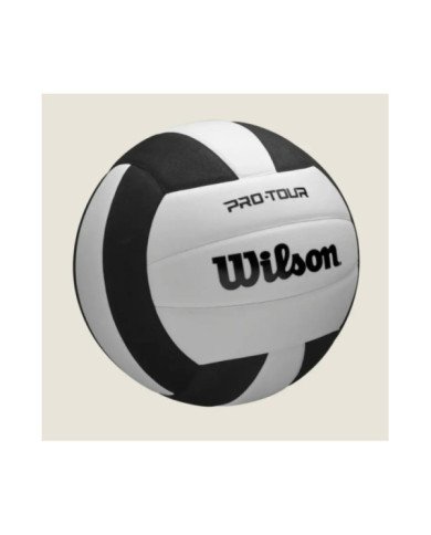 PELOTA P/VOLEY WILSON PRO TOUR VB NEW BLACK/WHITE OF (#5)