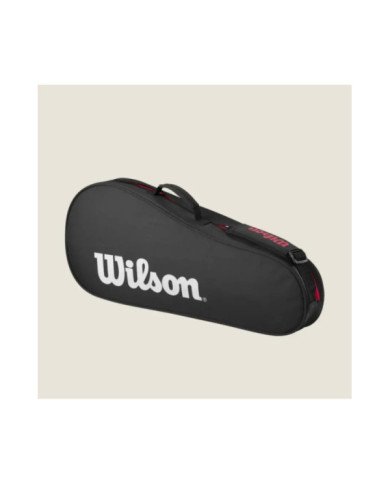 RAQUETERO WILSON ADVANTAGE 3PK RACKET BAG BLACK