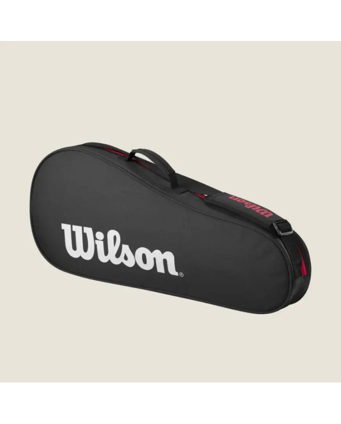 RAQUETERO WILSON ADVANTAGE 3PK RACKET BAG BLACK