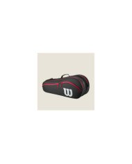 RAQUETERO WILSON ADVANTAGE 6PK RACKET BAG BLACK