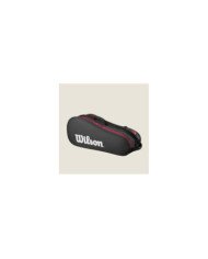 RAQUETERO WILSON ADVANTAGE 6PK RACKET BAG BLACK