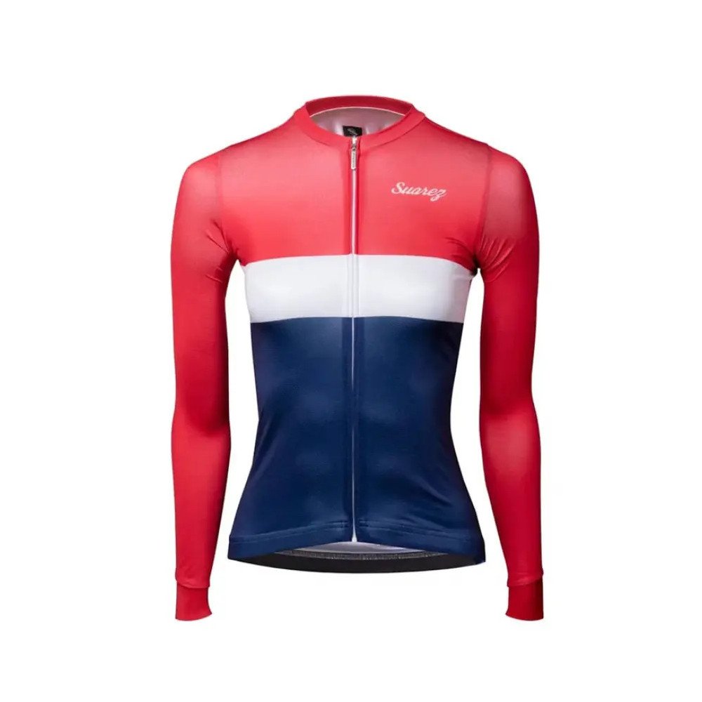 JERSEY SUAREZ LS WOMEN GARNET AVANT ROJO TALLA M