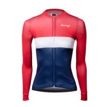 JERSEY SUAREZ LS WOMEN GARNET AVANT ROJO TALLA L