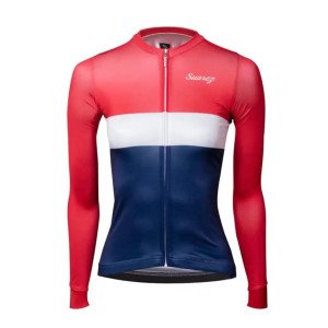 JERSEY SUAREZ LS WOMEN GARNET AVANT ROJO TALLA L