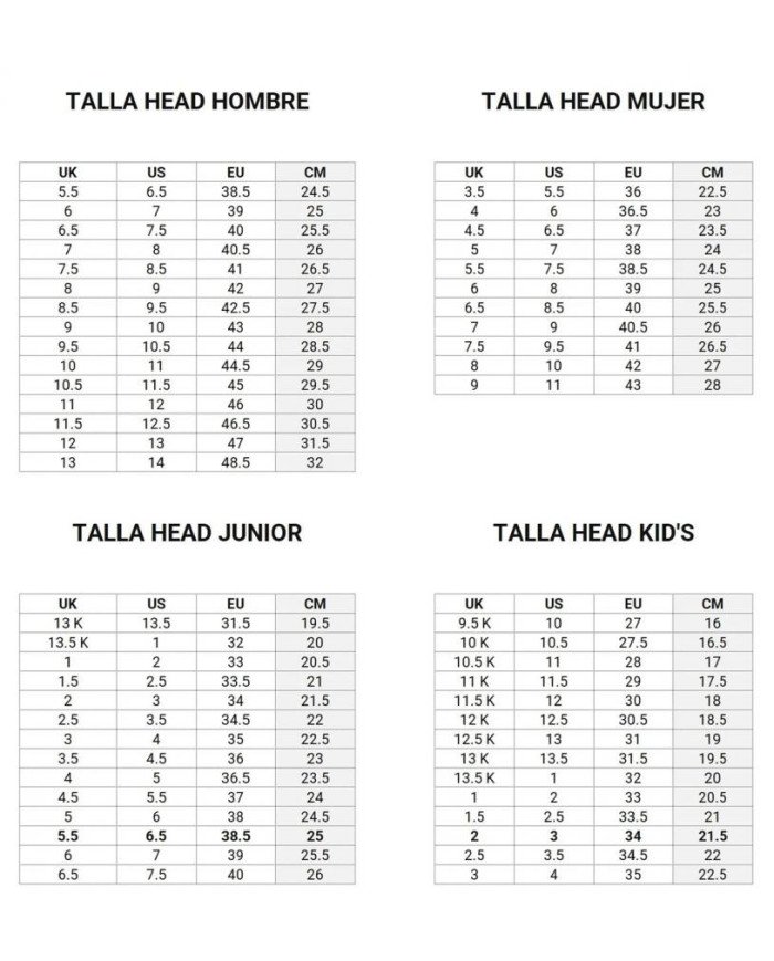 ZAPATILLA HEAD SPRINT PRO 3.5 M CWPU (ALL COURT)