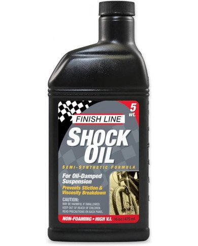 ACEITE DE SUSPENSION 5W FINISH LINE 16oz
