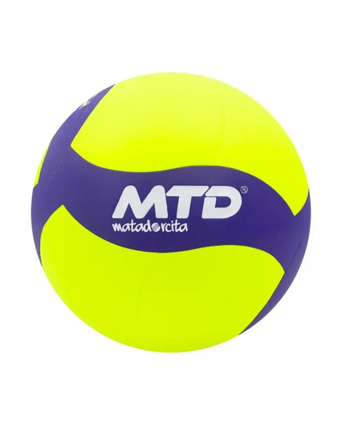 PELOTA P/VOLEY MATADORCITA PU PREMIUM AMARILLO/MORADO (#5) MT-850-5