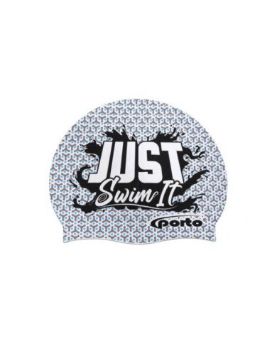 GORRO P/NATACIÓN PORTO DISEÑOS JUST SWIN IT