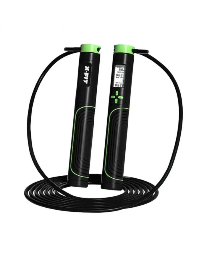 SOGA P/SALTAR X-FIT CON CONTADOR DIGITAL CABLE + MANGO