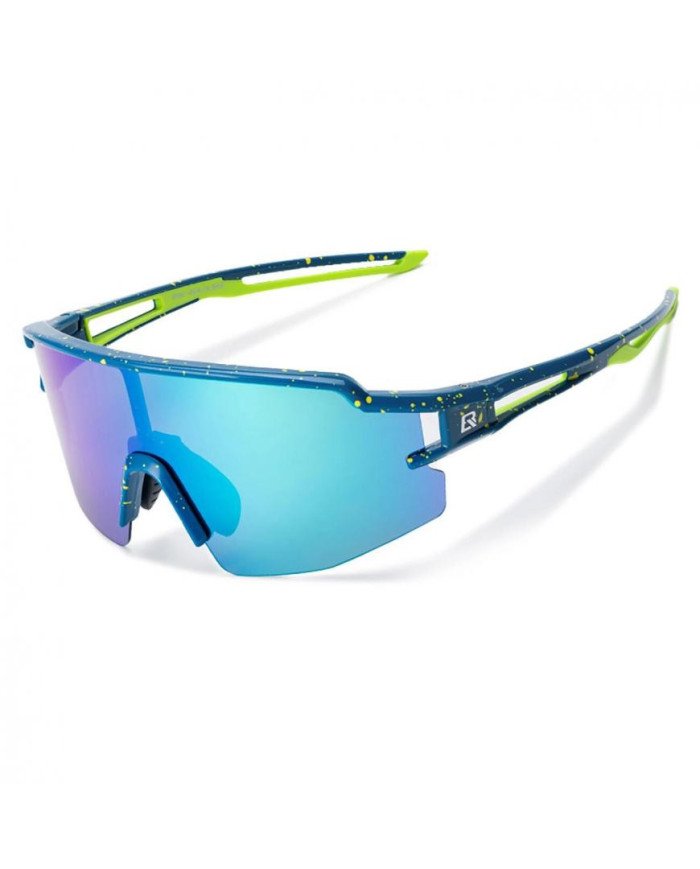 LENTES CICLISMO POLARIZADOS ROCKBROS 8004 VERDE