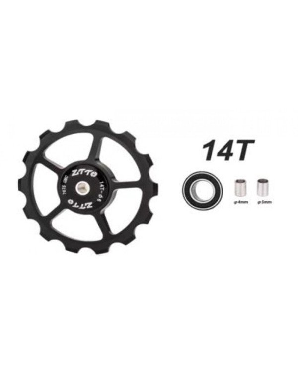 ROLDANA 14T AL7075 MOD ZTTO NEGRO