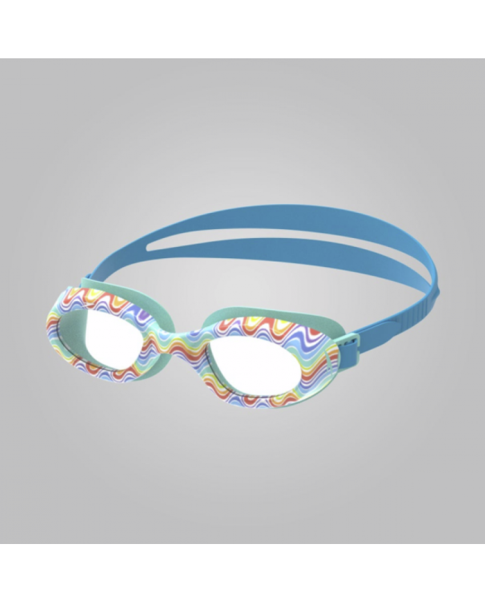 LENTE P/NATACION SPEEDO JUNIOR FUTURA HYDROXPEX PRINTED AZUL UNU