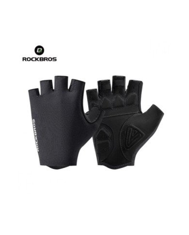 GUANTES D/CORTO S396BK NEGRO ROCKBROS