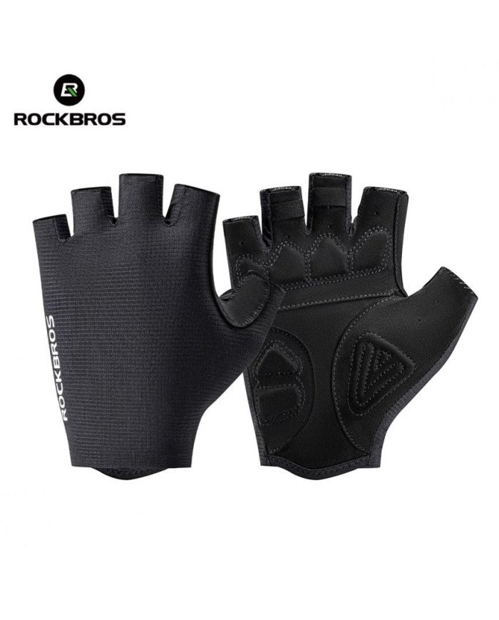 GUANTES D/CORTO S396BK NEGRO ROCKBROS