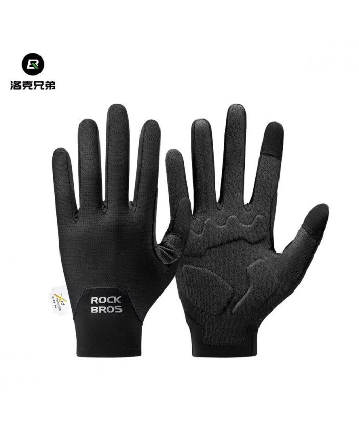 GUANTES D/LARGO S403BK NEGRO ROCKBROS