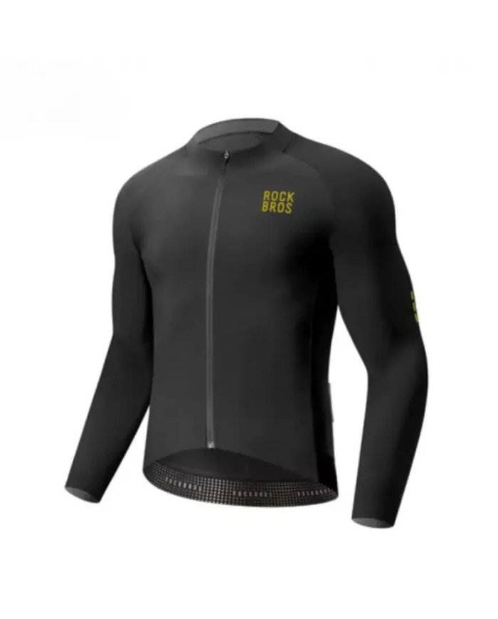 JERSEY M/LARGA WJ001BK ROCKBROS NEGRO