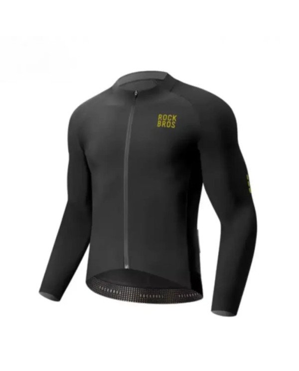 JERSEY M/LARGA WJ001BK ROCKBROS NEGRO