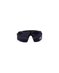 LENTES DE CICLISMO POLARIZADO GRIS ATOM COLOR ARENA NEGRA CON PATAS GRISES Y ALMOHADILLA NASAL MODELO XQ622