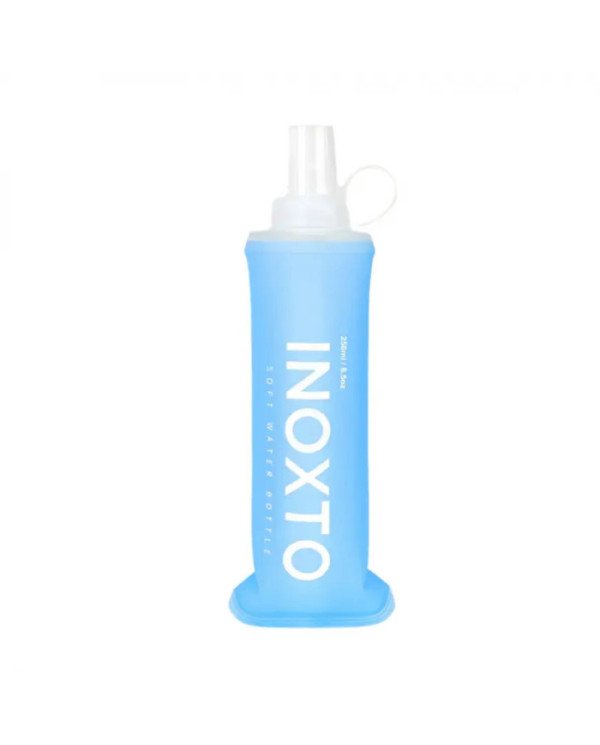 BOTELLA FLEXIBLE CELESTE 250ML INOXTO