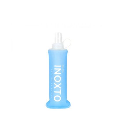 BOTELLA FLEXIBLE CELESTE 250ML INOXTO