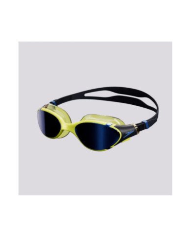 LENTE P/NATACION SPEEDO BIOFUSE 2.0 MIRROR AU YELLOW/SMOKE AMARILLO UNU