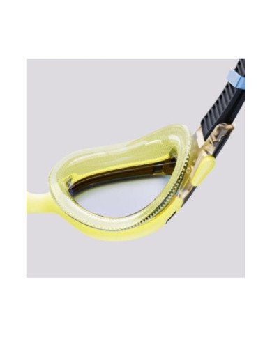 LENTE P/NATACION SPEEDO BIOFUSE 2.0 MIRROR AU YELLOW/SMOKE AMARILLO UNU