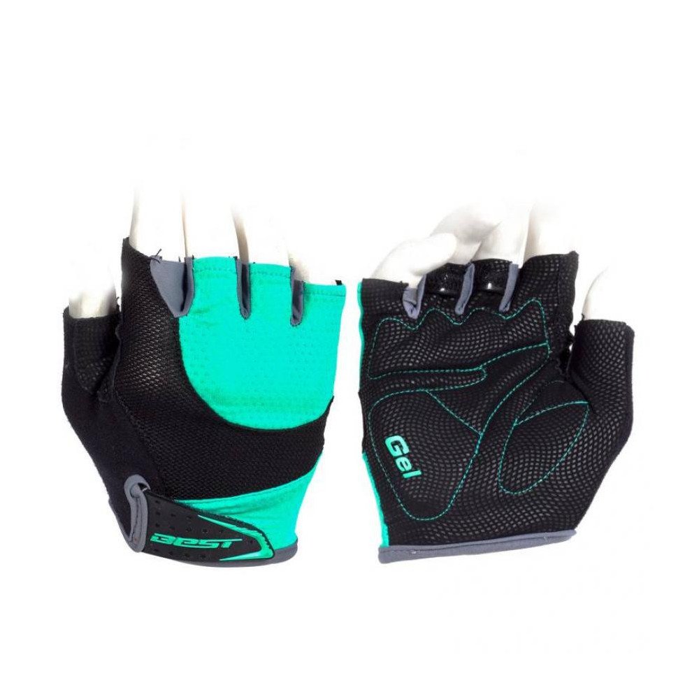 GUANTES BEST SB-01-8518 VERDE AGUA L