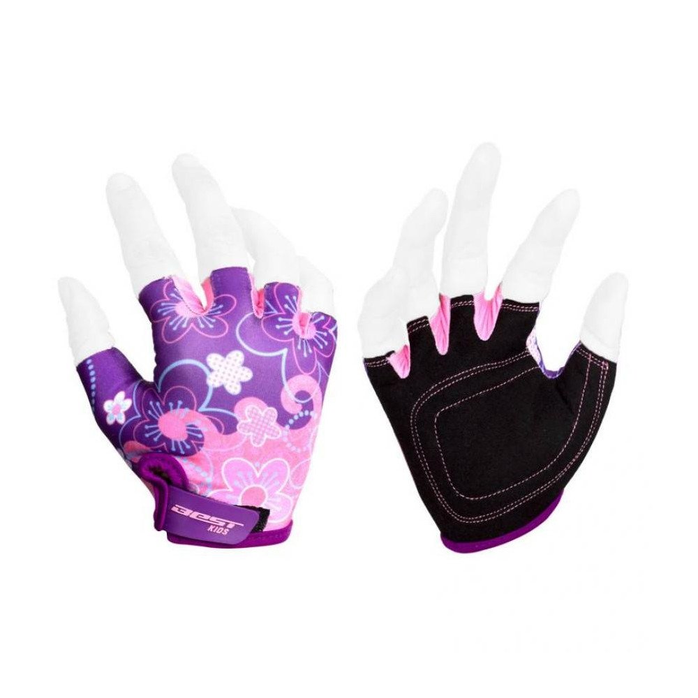 GUANTES BEST INFANTIL SB-01-3537 MORADO T8