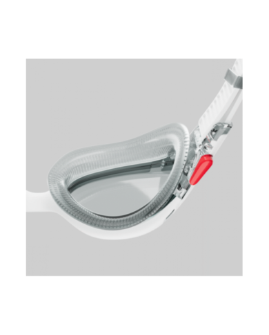 LENTE P/NATACION SPEEDO BIOFUSE 2.0 WHITE/SMOKE BLANCO UNU