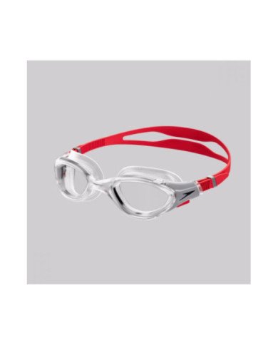 LENTE P/NATACION SPEEDO BIOFUSE 2.0 CLEAR/RED ROJO UNU