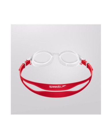 LENTE P/NATACION SPEEDO BIOFUSE 2.0 CLEAR/RED ROJO UNU