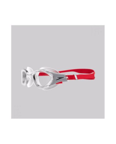 LENTE P/NATACION SPEEDO BIOFUSE 2.0 CLEAR/RED ROJO UNU