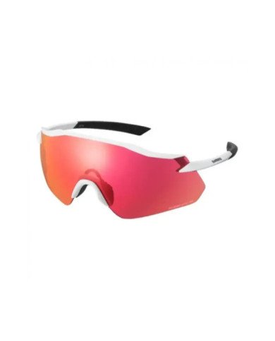 LENTES SHIMANO AEROLITE RIDESCAPE ROAD BLANCO MENTALICO