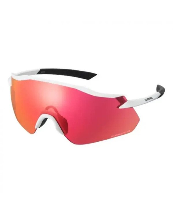 LENTES SHIMANO AEROLITE RIDESCAPE ROAD BLANCO MENTALICO