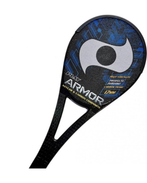 PALETA PLAY P/FRONTON MOD ARMOR CARBONO 12K + KEVLAR AZUL
