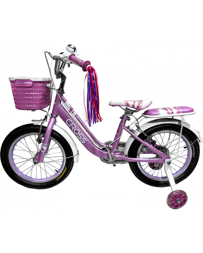 BICICLETA 12 CROSS PARKER SHINE PDL NIÑA