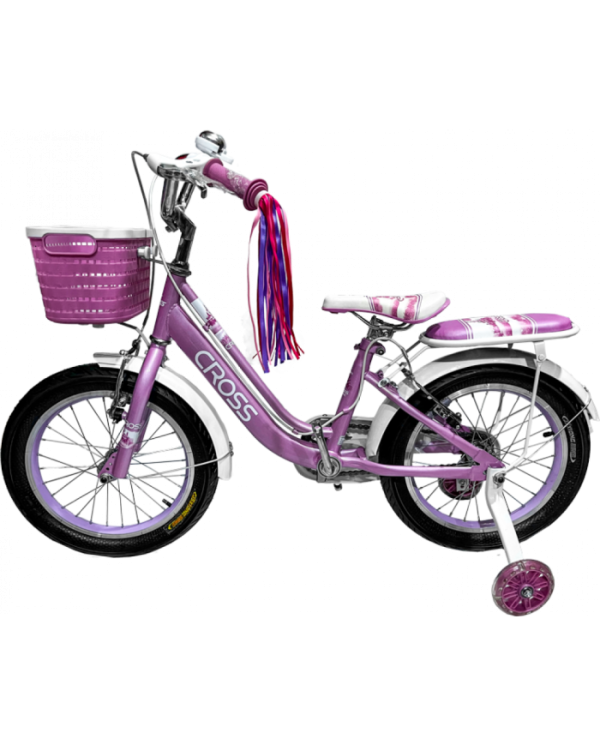 BICICLETA 12 CROSS PARKER SHINE PDL NIÑA