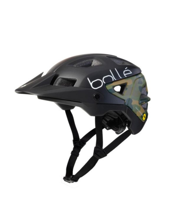 CASCO BOLLE TRACKDOWN MIPS BLACK CAMO MATTE