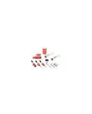 KIT DE PURGA DE FRENOS DOT ESTÁNDAR (2 JERINGAS/ACCESORIOS, BLOQUES DE PURGA, HERRAMIENTA TORX, PATA DE GALLO, ACCESORIO DE BORD