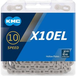 CADENA KMC X10 EL SILVER