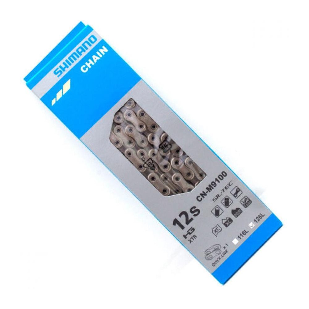 CADENA 126L 11V/12V SHIMANO CN-M9100 XTR