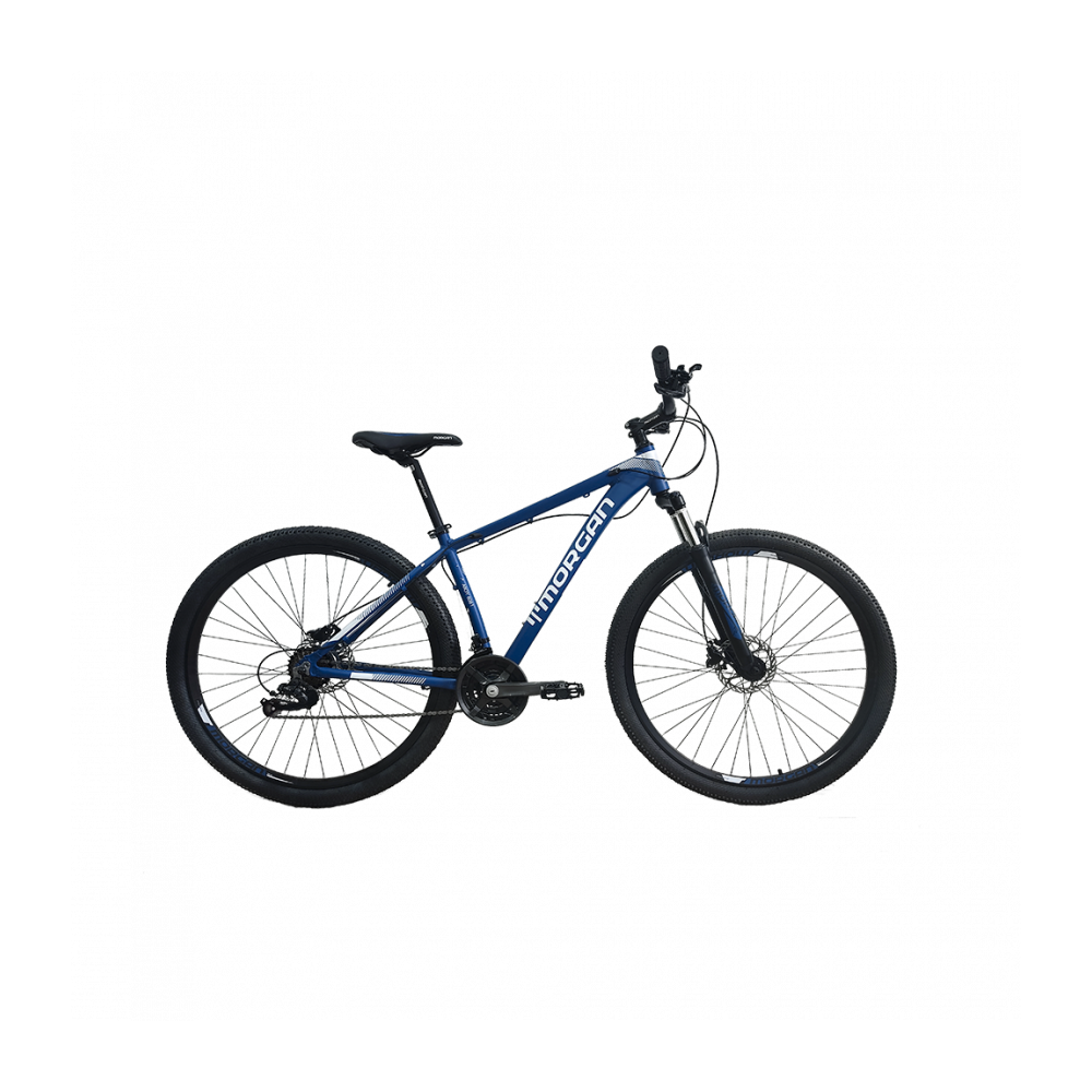 BICICLETA 29 MORGAN AZUL-BLANCO 21V C/FRENOS HIDRAULICOS