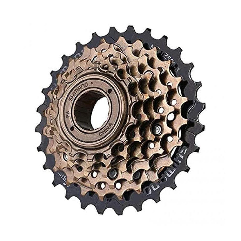 PIÑON 6V SHIMANO TZ500 14-28 NG-DORADO JP